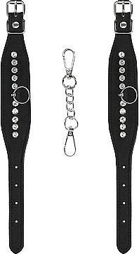Actual product image Ouch! Diamond Studded Wrist Cuffs