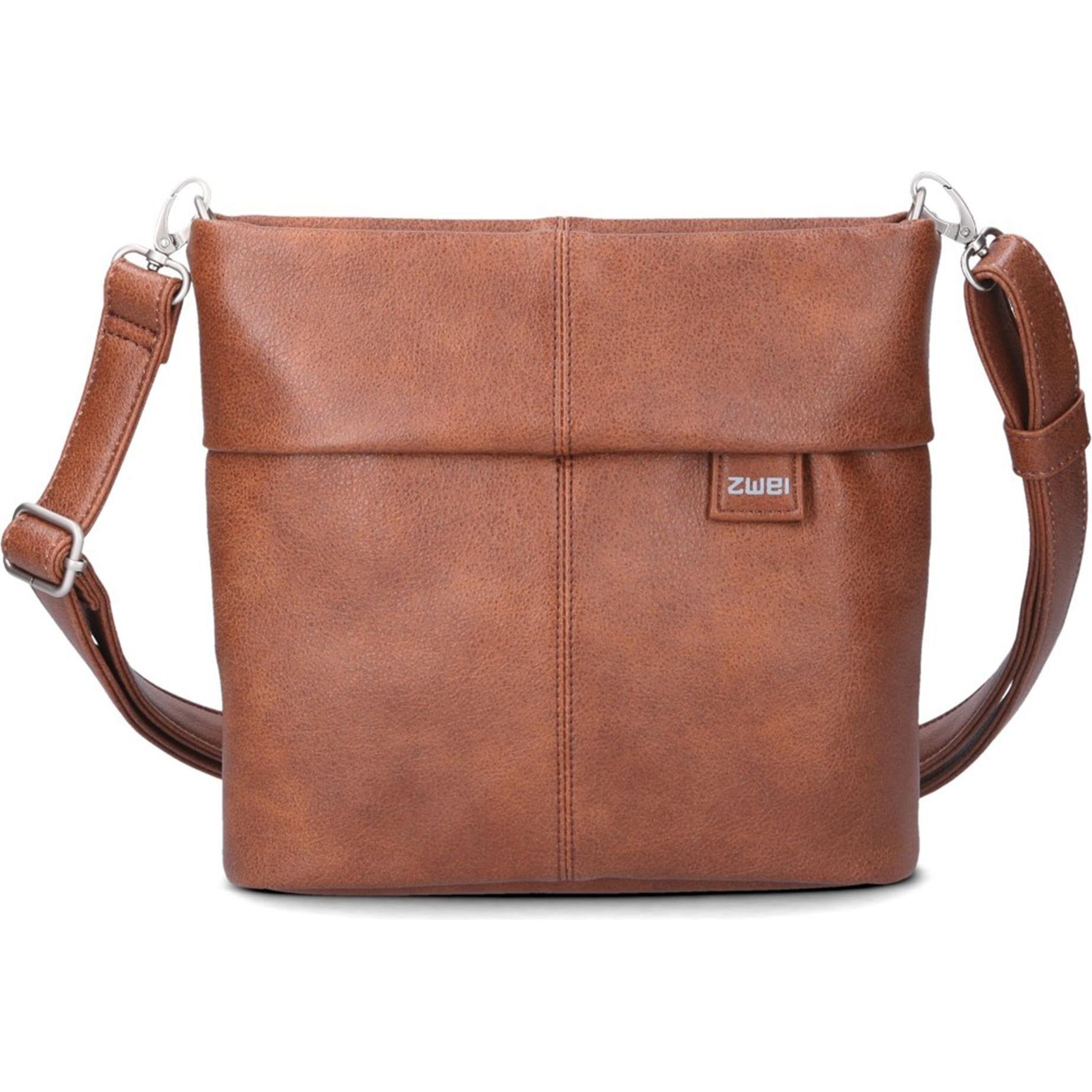 Zwei, Damen, Handtasche, Mademoiselle M8, Braun