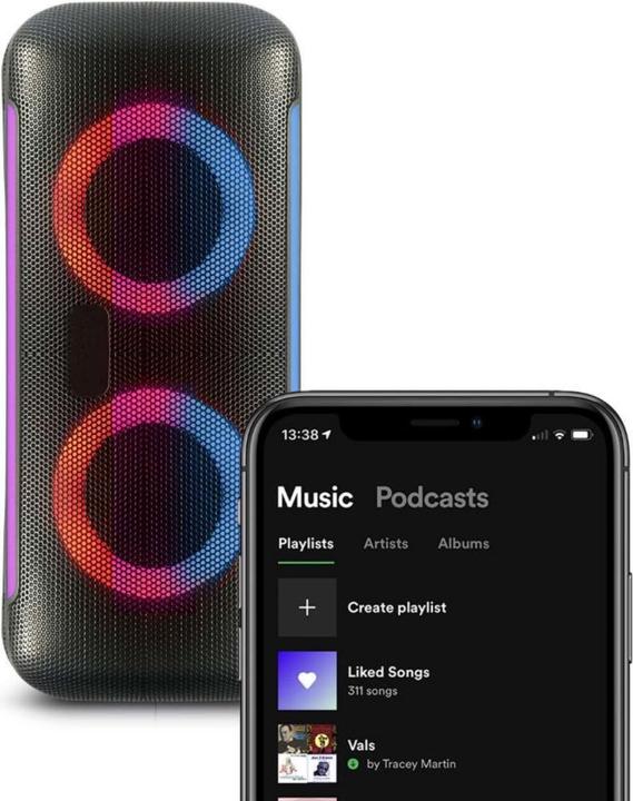 Actual product image Xqisit NP Party Boom Speaker 26W (PBS26)