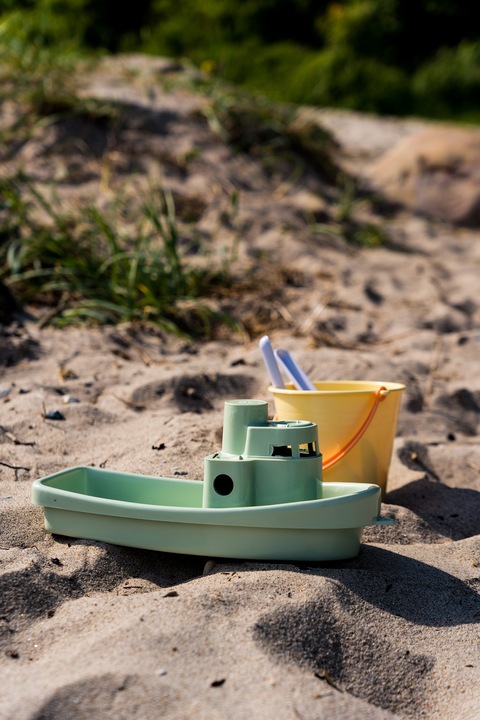 Productafbeelding dantoy Klassieke pastel boot & emmerset (2740)