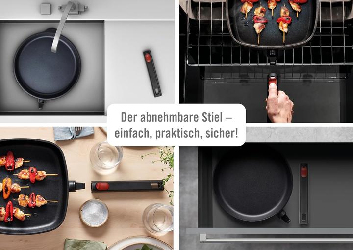 Productafbeelding Woll Logic Inductie, gietijzeren wok, AS (24 cm, Wokpan, Gegoten aluminium)