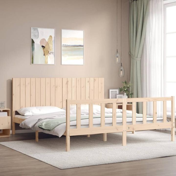 Produktbild vidaXL Bettrahmen (180 x 200 cm)