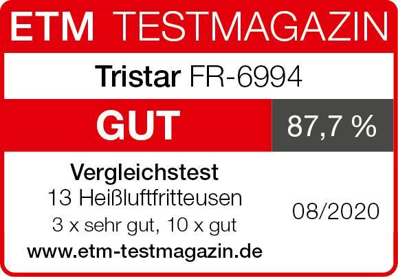 Actual product image Tristar FR-6994 Crispy Fryer XXL, Black