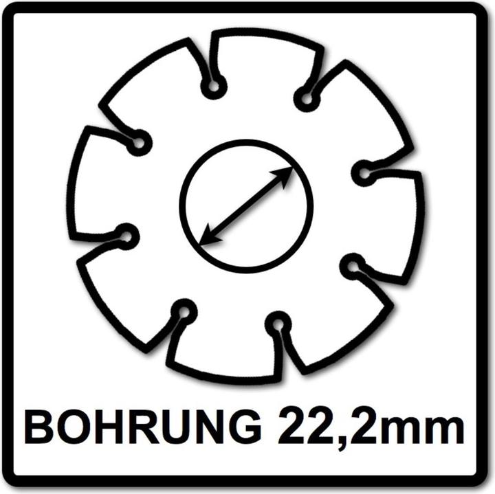 Productafbeelding Bosch Professional Bosch Standaard voor Universeel diamantzaagblad 125 x 22,23 mm 20 stuks ( 20x 2608615060 ) voor