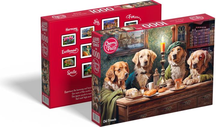 Produktbild Cherry Pazzi Puzzle 1000 Teile - Alte Freunde (1000 Teile)