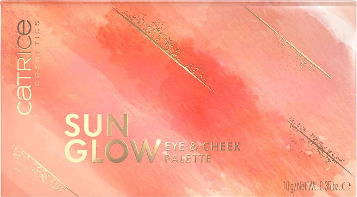 Actual product image Catrice Sun Glow Eye & Cheek Palette (09 Nougat - Gosh Copenhagen)