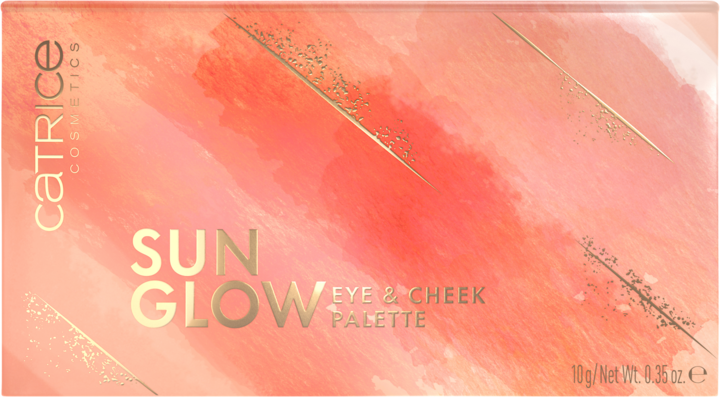 Actual product image Catrice Sun Glow Eye & Cheek Palette (09 Nougat - Gosh Copenhagen)