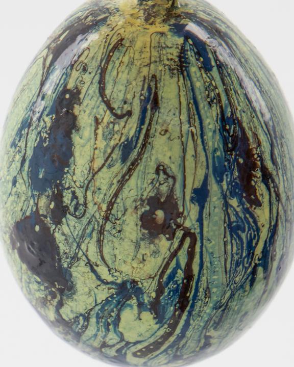 Produktbild House Doctor Easter ornaments, HDMarble, Blue (1x)