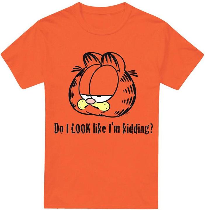 Actual product image Garfield Mens Do I Look Like I'm Kidding T-Shirt (4XL)