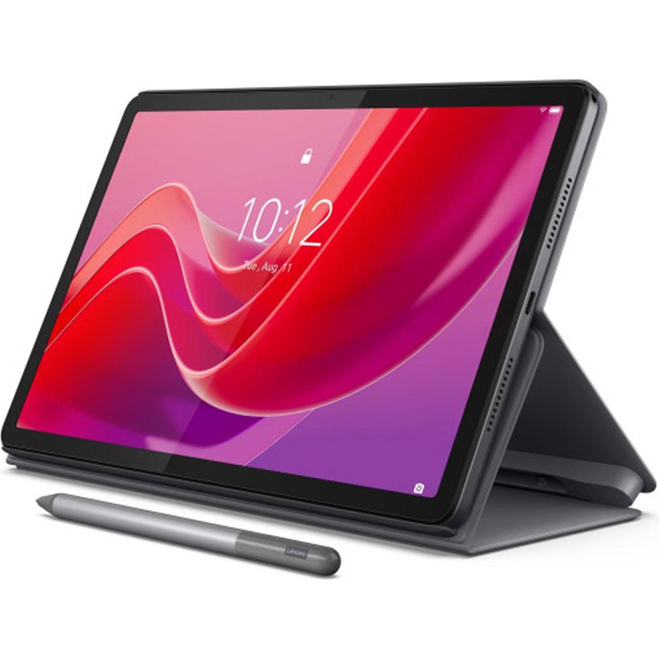 Lenovo Tab M11 (nur WLAN, 11", 128 GB, Luna Grey), Tablet, Grau