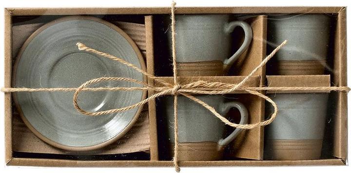 Produktbild Zeller Present Espresso-Set, 8-tlg., 60 ml, Steingut (60 ml, 8x)