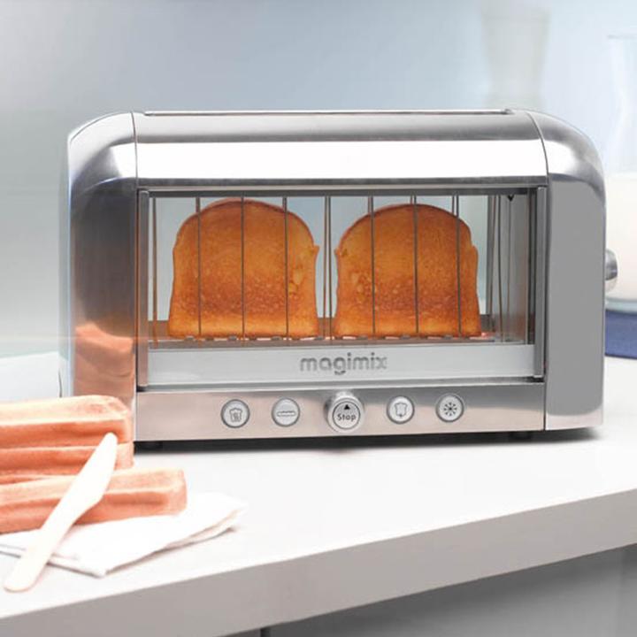 Produktbild Magimix Toaster Vision, chrome mat 22.5 x 39.5 x 18 cm - 1450 W