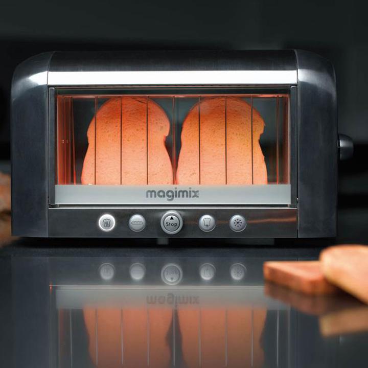 Produktbild Magimix Toaster Vision, chrome mat 22.5 x 39.5 x 18 cm - 1450 W