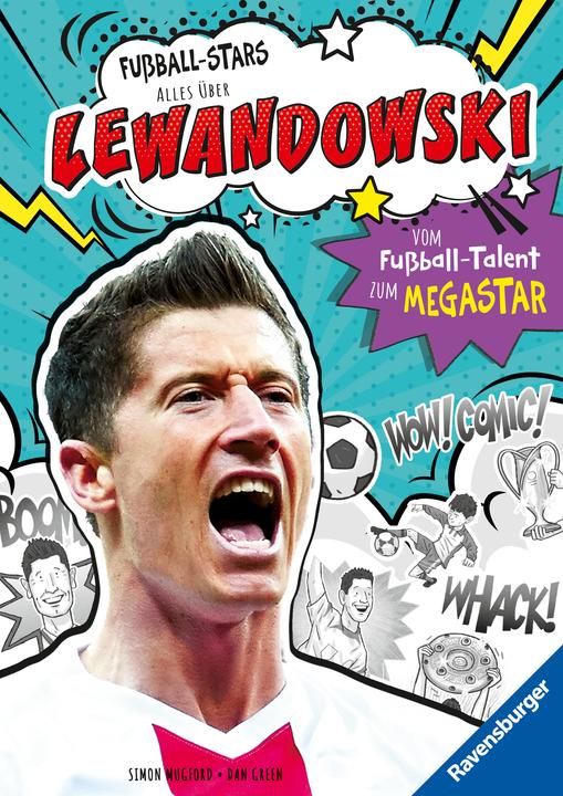 Actual product image Ravensburger Fussball-Stars - Alles über Lewandowski (German, Dan Green, Simon Mugford, Ulrich Thiele, 2024)