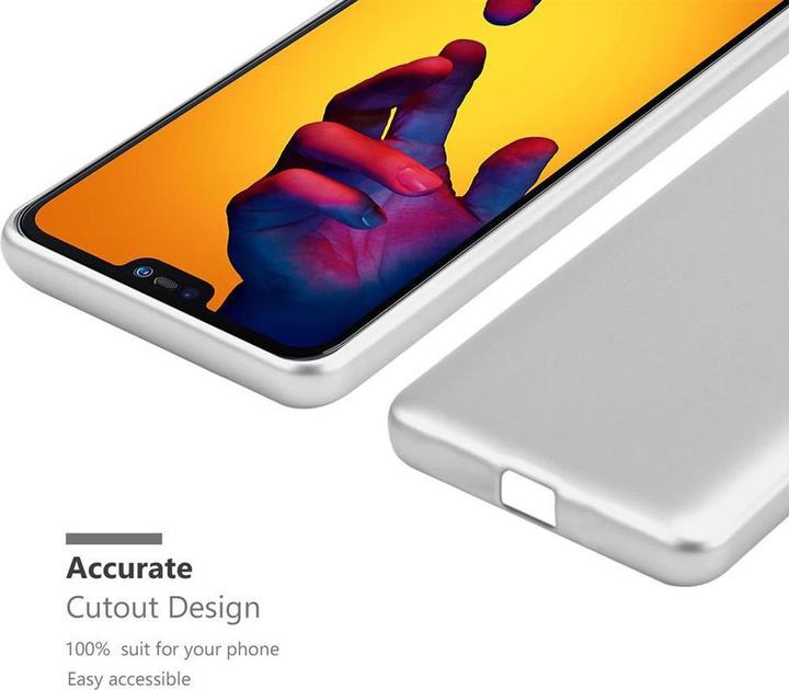Produktbild Cadorabo TPU Matt Metallic Cover (Huawei Nova 3E)