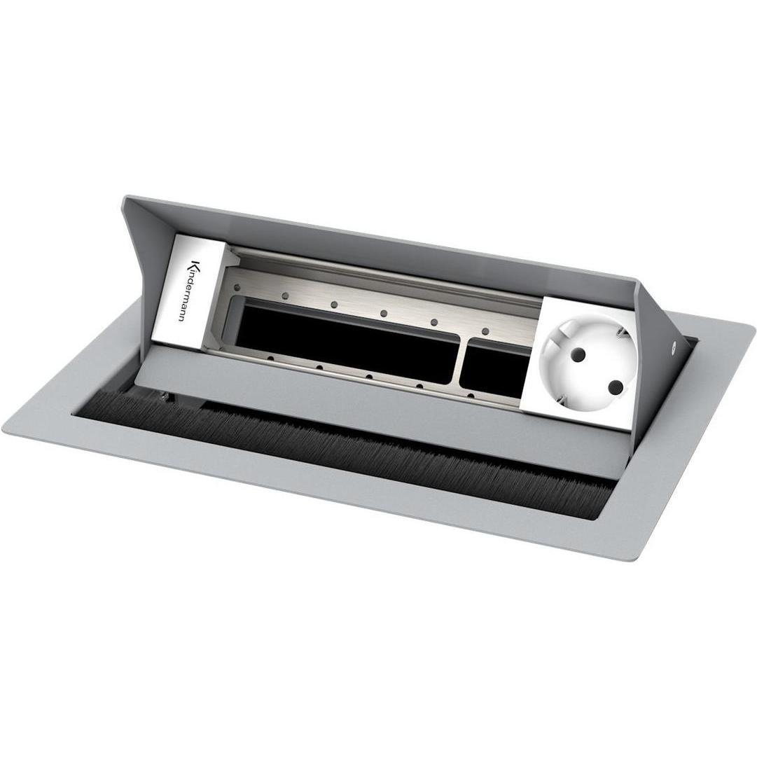 Kindermann, Steckdosenleiste, 7492000071. Breite: 250 mm, Tiefe: 190 mm