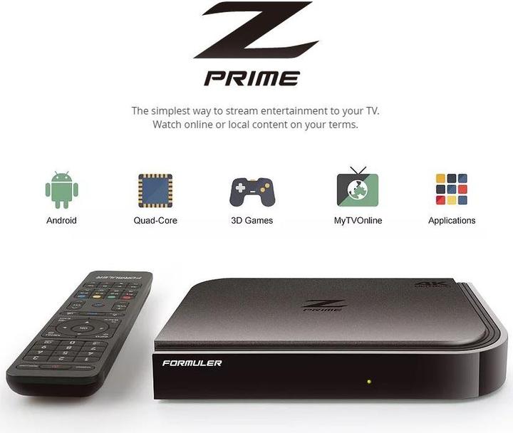 Image du produit Formuler Z Prime (8 Go, IPTV (ready))