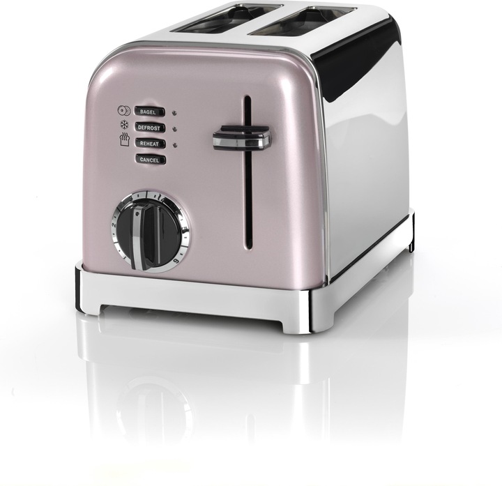 Cuisinart Toaster CPT160PIE Pink Silver