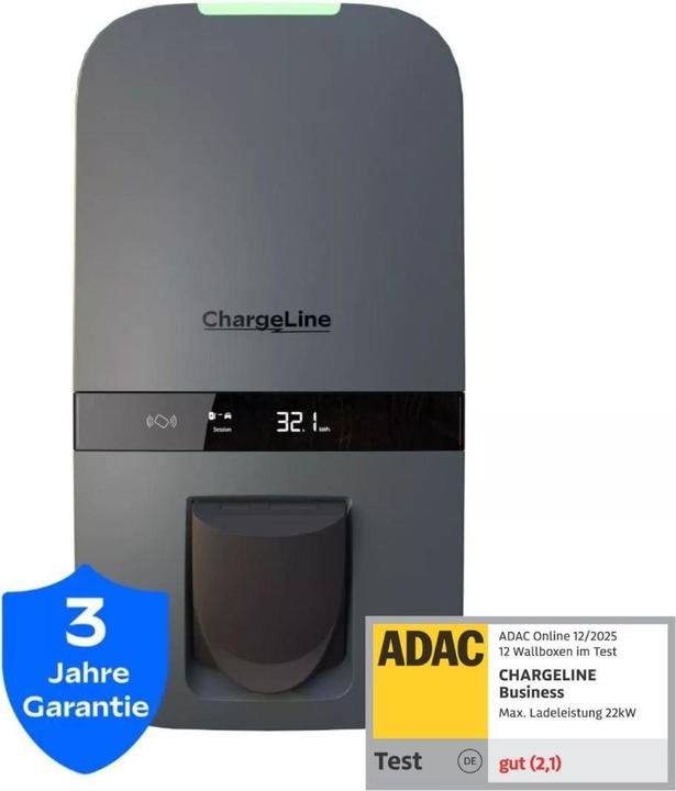 Immagine prodotto ChargeLine 22kW Business Wallbox (Tipo 2, 22 kW)