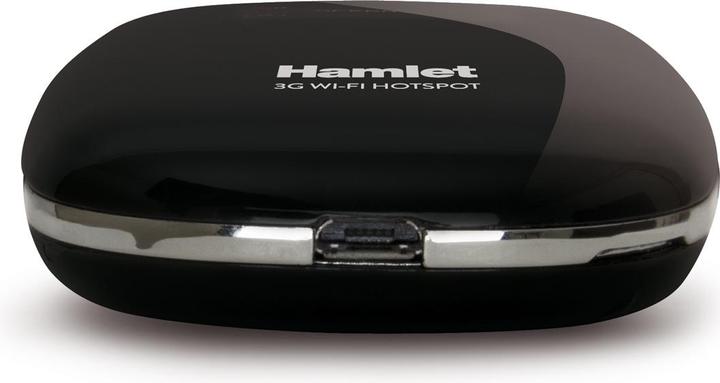 Actual product image Hamlet Wi-Fi 3G network sharing router for up to 10 devices with Micro SD slot up to 32 GB