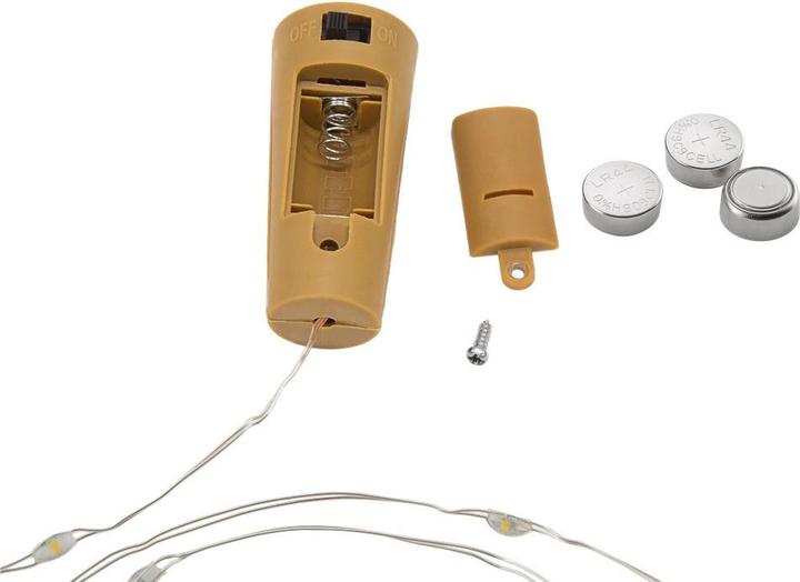 Image du produit Goobay Guirlande lumineuse de bouteilles 3x 10 LED, minuterie incluse (0.95 m)