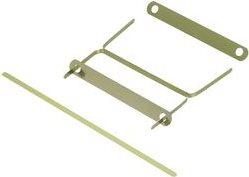 Produktbild Elba Deckleiste aus Metall, messingfarben lackiert (B)11 x (H)95 mm