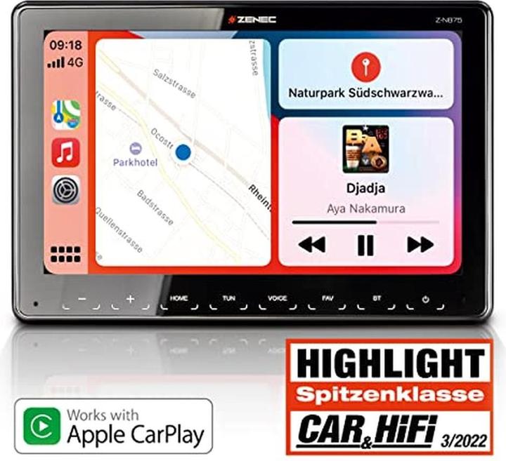 Image du produit Zenec Z-N875 (Voiture Android, Apple Carplay)