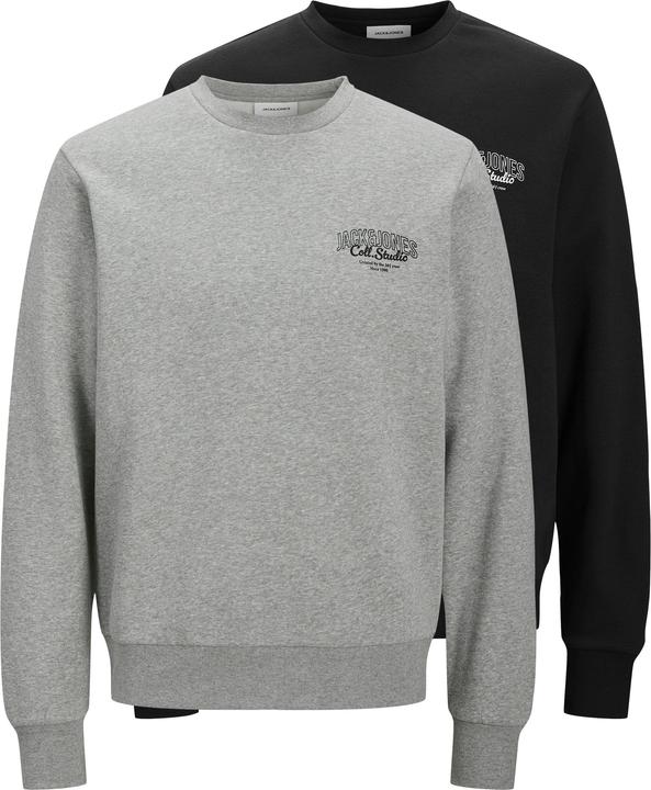 Produktbild Jack & Jones 2er-pack Sweatshirt Sweatshirt (XXL)