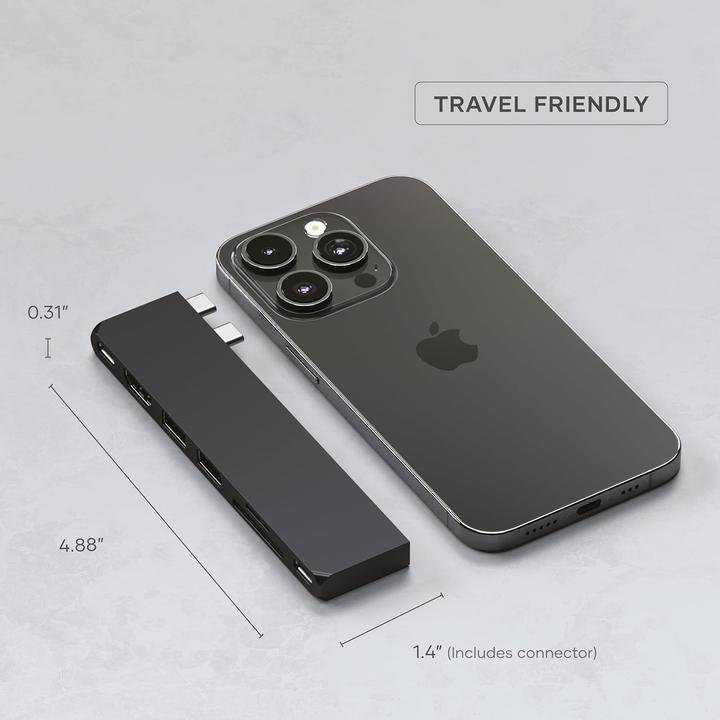 Produktbild Satechi Pro Hub Slim (USB-C, 7 Ports)