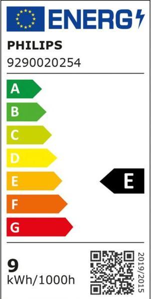 Energie-Label Philips LED Lampe E27 3er Set 75W 2700K Filament (E27, 1055 lm, 3 x)