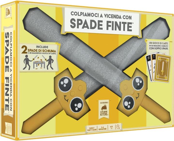 Immagine prodotto Asmodée Colpiamoci a Vicenda con Spade Finte (Tedesco)