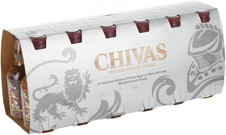 Produktbild Chivas Regal 12 Jahre Miniatur Box / (12 x 5 cl)