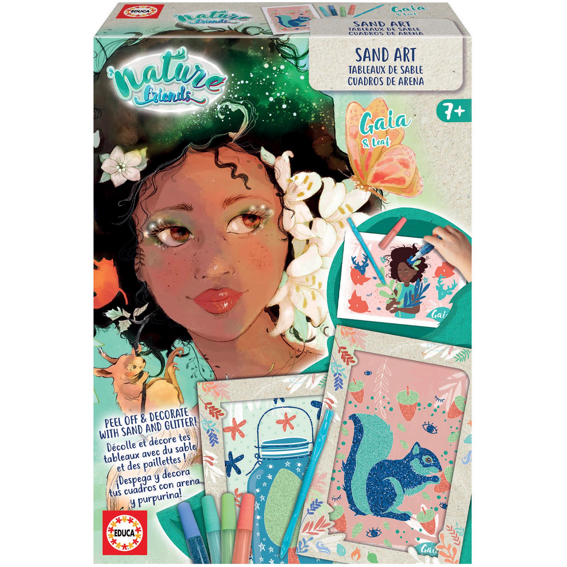 Educa Naturfreunde Sandmalerei