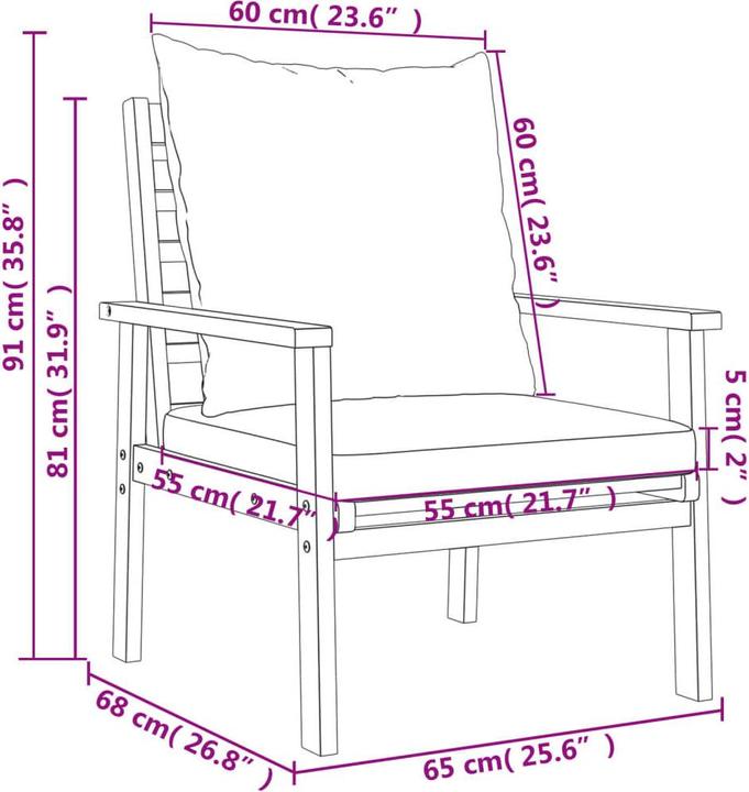 Produktbild vidaXL Wyatt