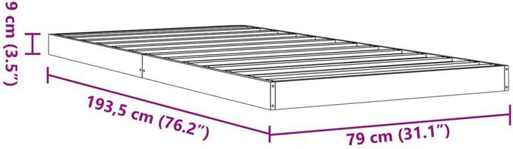 Image du produit VidaXL Templeton (75 x 190 cm)