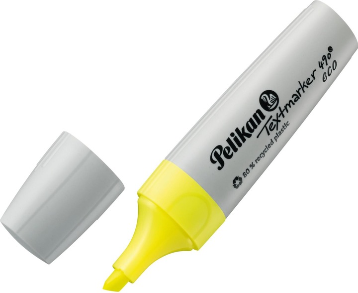 Immagine prodotto Pelikan Evidenziatore 490 eco su giallo neon (AAU760, 5 mm, 1 x)