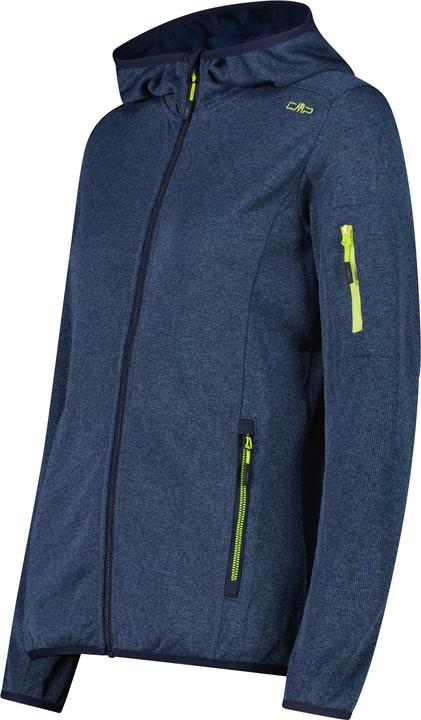 Actual product image CMP Campagnolo Women's Jacket Fix Hood Knitted + Mesh (40)