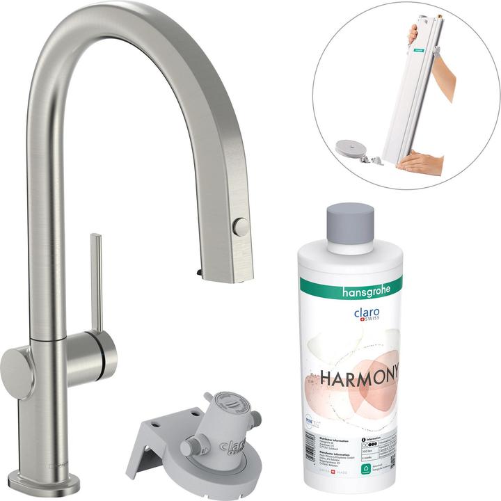 hansgrohe Système de filtration 210 Aqittura M91 Tuyau extensible 1 jet aBox Starter Set S