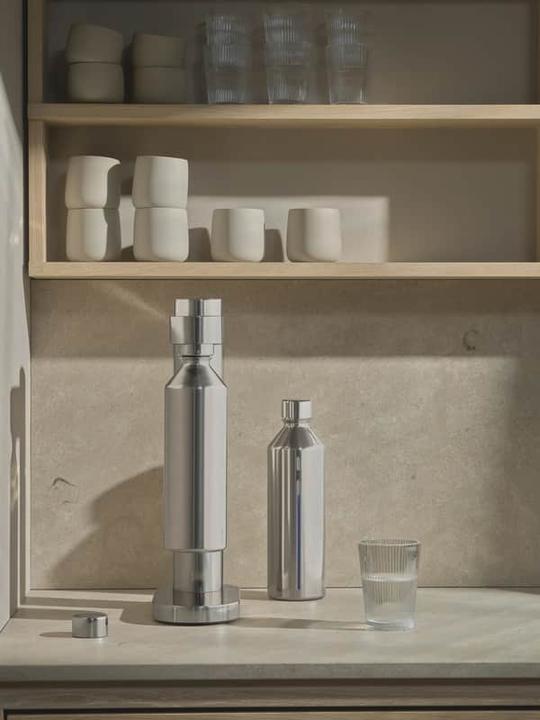 Produktbild Stelton Brus Flasche für Wassersprudler Edelstahl