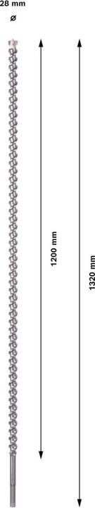 Productafbeelding Bosch Professional Zubehör Hardmetalen hamerboor 28 mm Accessoire (28 mm)