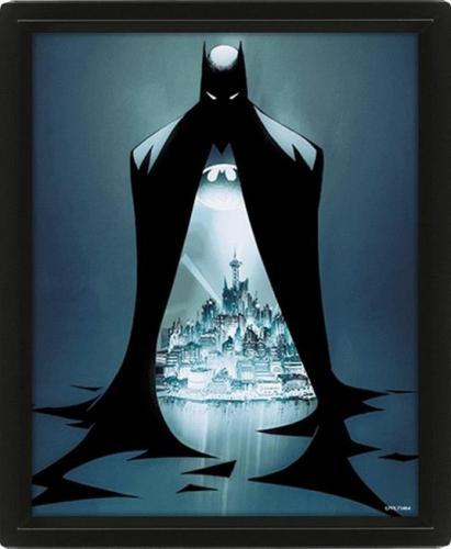 Actual product image Pyramid DC Comics 3D Effect Poster Set Batman Gotham Protector 26 x 20 cm (3) (26 x 20 cm)