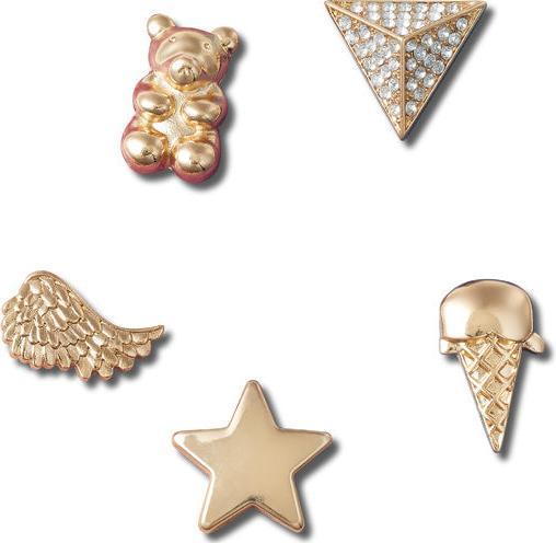 Image du produit Crocs Jibbitz- Gold Icons (Taille unique)
