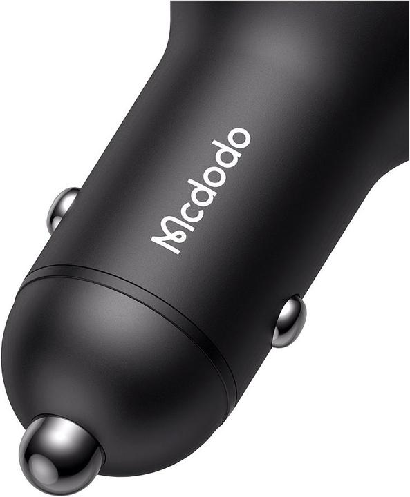 Image du produit Mcdodo Chargeur de voiture total 95W USB-A + Type-C avec affichage numérique - Noir