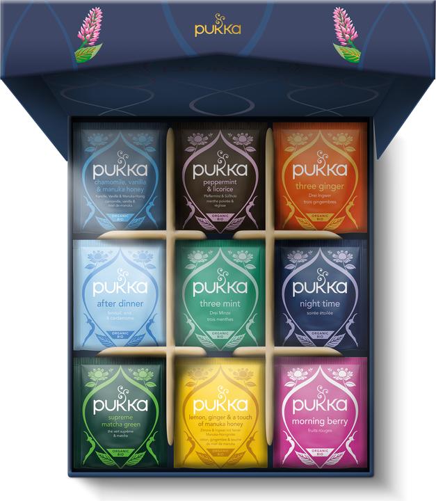 Produktbild Pukka Bio-Tee Lieblingstee Selection Box (74 g)