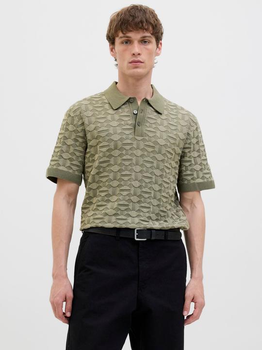 Produktbild Jack & Jones Jprkalvin Knit Polo Ss Styd Ss25 (S)