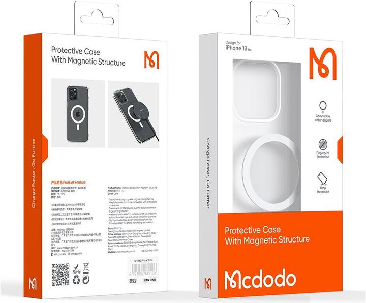 Actual product image Mcdodo Protective Case (Apple iPhone 13 Pro)