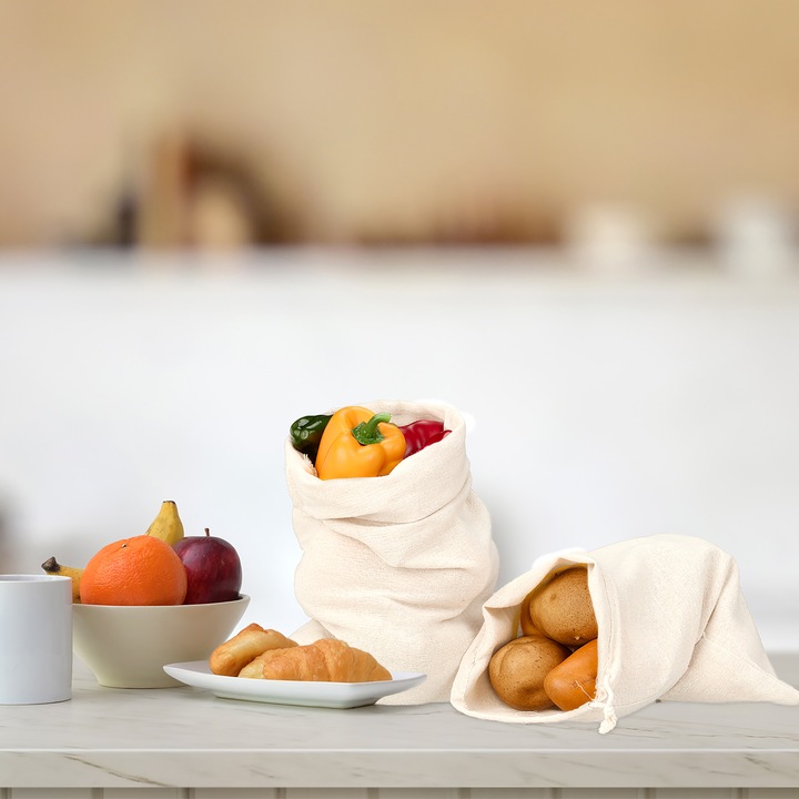Immagine prodotto Relaxdays 4x sacchetti-porta-pane