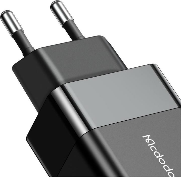 Produktbild Mcdodo Ladegerät 20W PD+QC - Schwarz (20 W, 2 Ports)