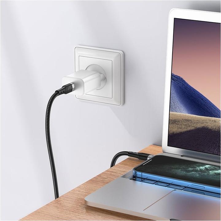 Actual product image Hoco Borofone - BU35 Charging Cable Type-C (1.20 m, 60 W)