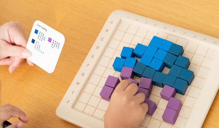 Produktbild Plantoys Zählwürfel Unit Link Serie (Deutsch, Englisch, Französisch, Italienisch)